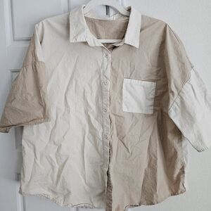 Button Down Blouse